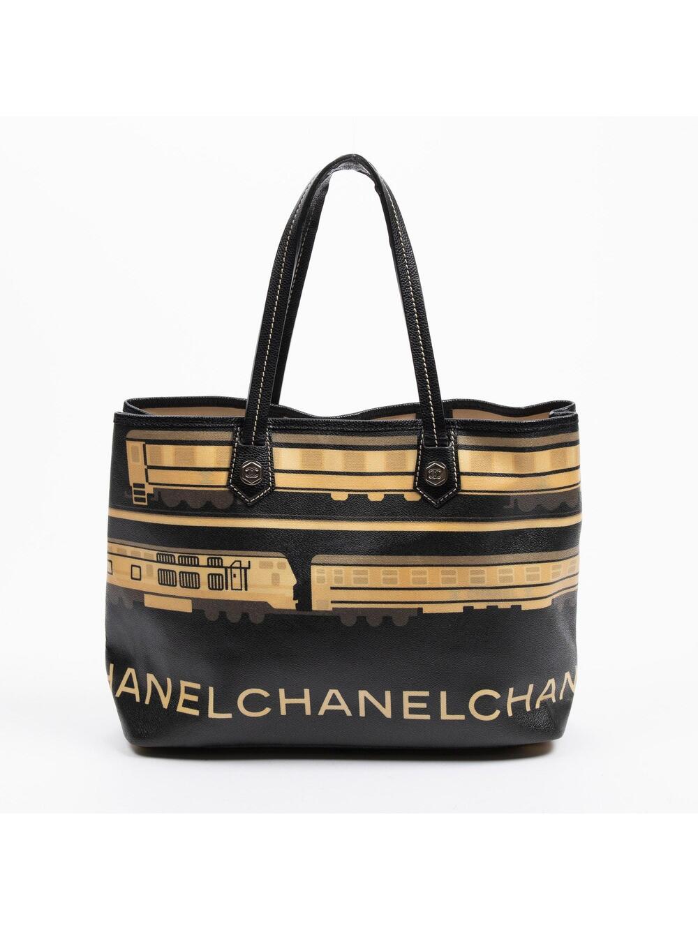 Chanel Le Train Tote Printed Coated #371879C11B